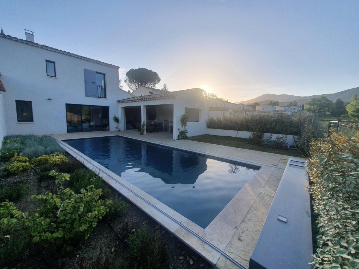 Onze Villa In Provence, Mont Ventoux, New Luxury Villa, Private Pool, Stunning Views, Outdoor Kitchen, Big Green Egg Malaucène Eksteriør billede