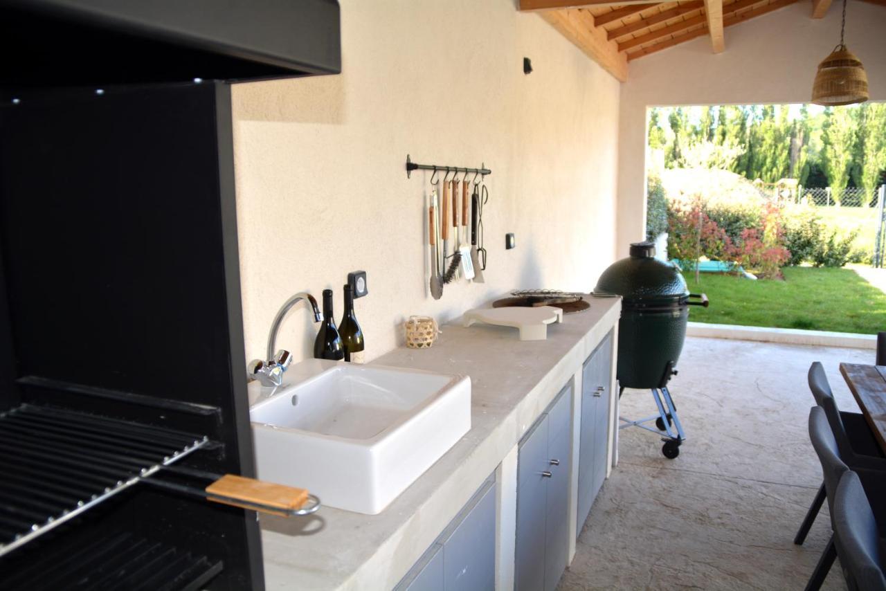 Onze Villa In Provence, Mont Ventoux, New Luxury Villa, Private Pool, Stunning Views, Outdoor Kitchen, Big Green Egg Malaucène Eksteriør billede