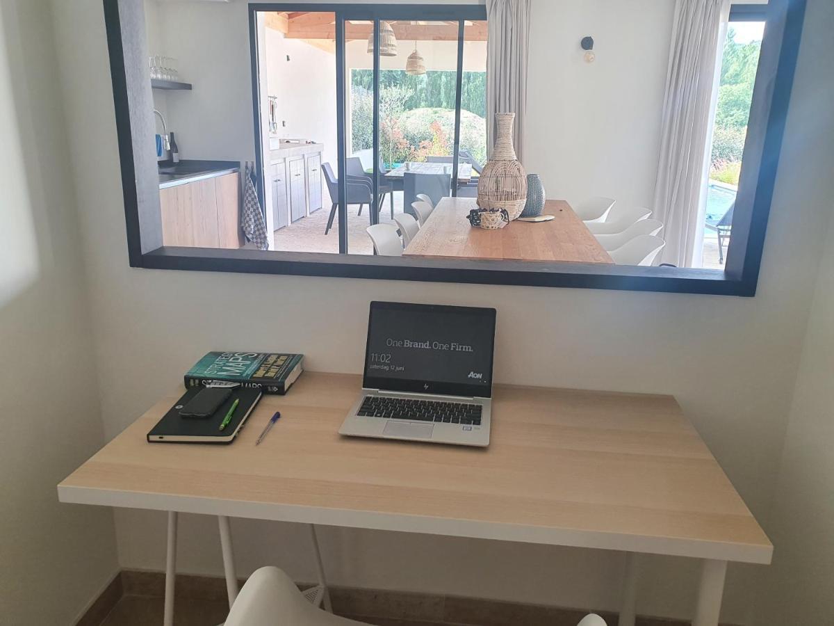 Onze Villa In Provence, Mont Ventoux, New Luxury Villa, Private Pool, Stunning Views, Outdoor Kitchen, Big Green Egg Malaucène Eksteriør billede