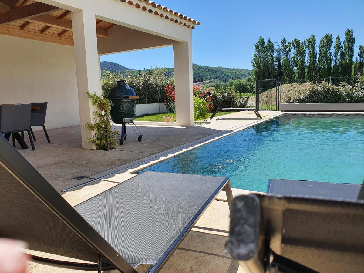 Onze Villa In Provence, Mont Ventoux, New Luxury Villa, Private Pool, Stunning Views, Outdoor Kitchen, Big Green Egg Malaucène Eksteriør billede