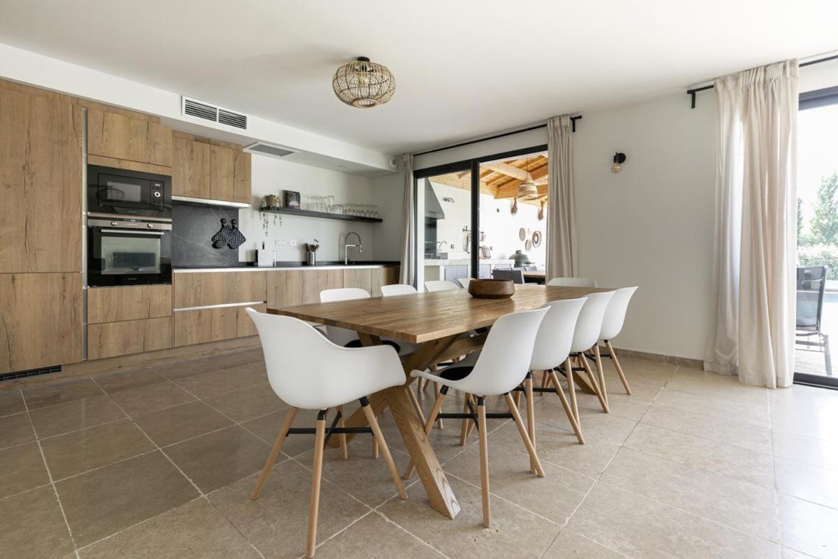 Onze Villa In Provence, Mont Ventoux, New Luxury Villa, Private Pool, Stunning Views, Outdoor Kitchen, Big Green Egg Malaucène Eksteriør billede
