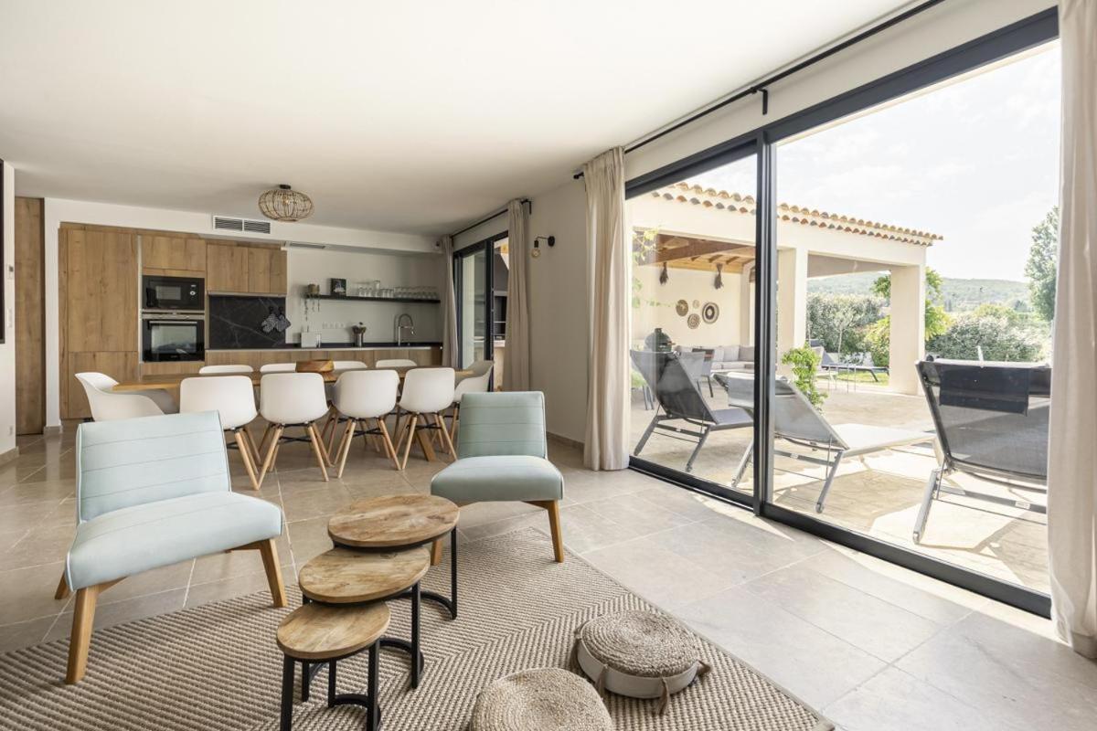 Onze Villa In Provence, Mont Ventoux, New Luxury Villa, Private Pool, Stunning Views, Outdoor Kitchen, Big Green Egg Malaucène Eksteriør billede